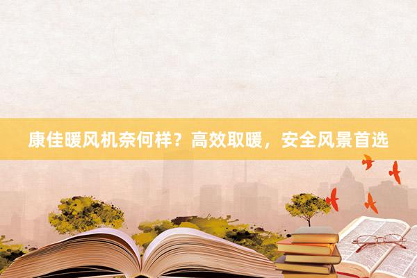 康佳暖风机奈何样？高效取暖，安全风景首选